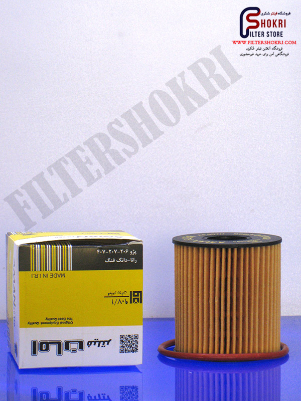 فیلتر روغن پژو 206 کوتاه - پژو 207 - رانا - امان فیلتر - طرح اکو - AF9071